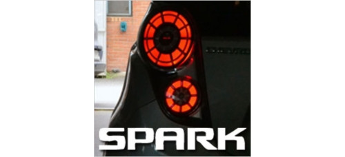 exled panel taillights led modules chevrolet spark 2011-14
